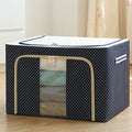 Leo Premium Foldable Wardrobe Storage Box [Steel Frame]