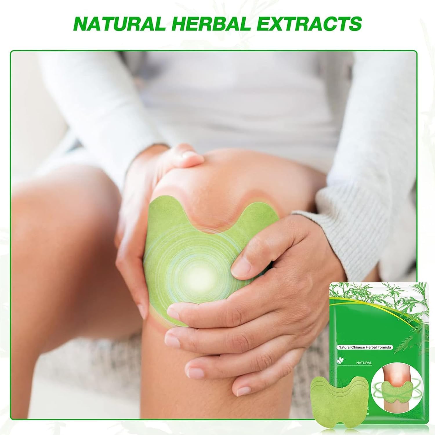 Leo Herbal Knee Pain Relief Patches